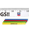 12" Enamel Wood Ruler (Spot Color)